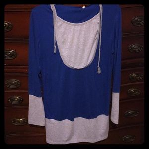 Xlrg royal blue hoodie